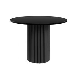 Стол деревянный Барел 110 черный / черный | Интернет магазин мебели и декора LifeDekor