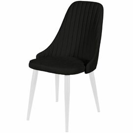 Стул ДП2-30 «Шато», ткань «Энигма 15», каркас белый | Интернет магазин мебели и декора LifeDekor