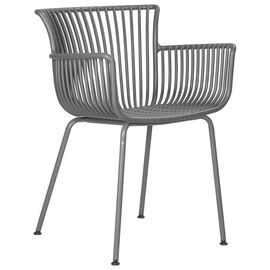 Стул обеденный DOBRIN ROSS, темно-серый (GR-04) без подушки, Вариант: темно-серый (GR-04) без подушки | Интернет магазин мебели и декора LifeDekor