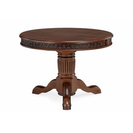 Стол деревянный Коул орех с коричневой патиной | Интернет магазин мебели и декора LifeDekor