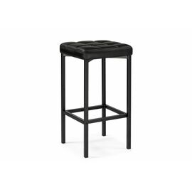 Барный стул Лофт кож.зам. d6 / черный матовый | Интернет магазин мебели и декора LifeDekor