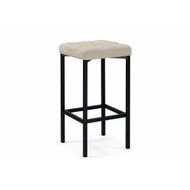Барный стул Лофт ткань канди крем / черный матовый | Интернет магазин мебели и декора LifeDekor