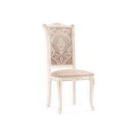 Стул деревянный Керия ткань бежевый / слоновая кость | Интернет магазин мебели и декора LifeDekor