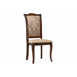 Стул деревянный Керия ткань бежевый / вишня | Интернет магазин мебели и декора LifeDekor