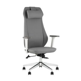 Кресло руководителя TopChairs Trophey серый | Интернет магазин мебели и декора LifeDekor