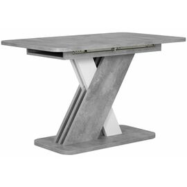 Стол Аврора цемент светлый / белый | Интернет магазин мебели и декора LifeDekor