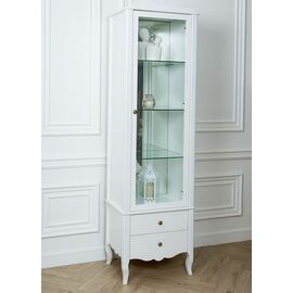 Шкаф-витрина "Версаль" (белый) | Интернет магазин мебели и декора LifeDekor