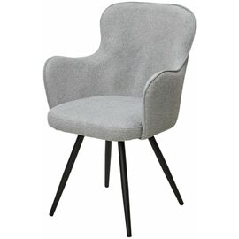Стул ALTAIR 360 град. поворот. NS10 серый, букле / черный каркас, М-City | Интернет магазин мебели и декора LifeDekor