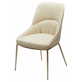 Стул ABRIOLA Milk Ti-02, PU / шампань, ®DISAUR | Интернет магазин мебели и декора LifeDekor