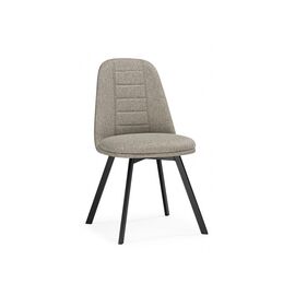 Стул на металлокаркасе Texas 2 латте поворотный / черный | Интернет магазин мебели и декора LifeDekor