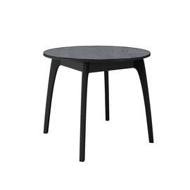 Стол DikLine MK46 Керамика Серый мрамор/подстолье черное/опоры черные | Интернет магазин мебели и декора LifeDekor