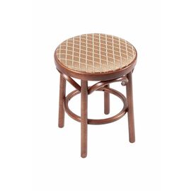 Табурет Венский мягкий (средний тон, ткань 2 caramel) | Интернет магазин мебели и декора LifeDekor