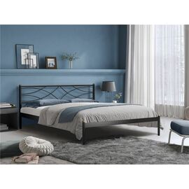 КроватьЭкзотика (180х200/цвет Черный/ металлическое основание) | Интернет магазин мебели и декора LifeDekor