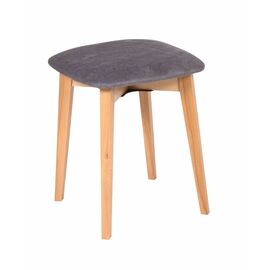 Табурет (бук/ткань Айсберг грей) | Интернет магазин мебели и декора LifeDekor