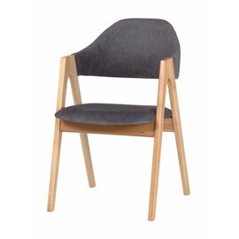 Стул "Мартон 2" (бук/ткань Айсберг грей) | Интернет магазин мебели и декора LifeDekor