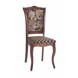 Стул Константа (тон 317 + патина черная/ткань Афитап коричневый/компаньон) | Интернет магазин мебели и декора LifeDekor