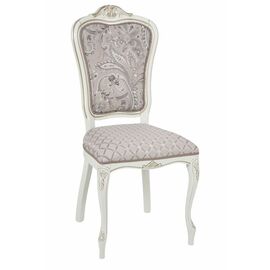 Стул Виконт (тон 308 + патина золото/ ткань Афитап розовый/компаньон) | Интернет магазин мебели и декора LifeDekor