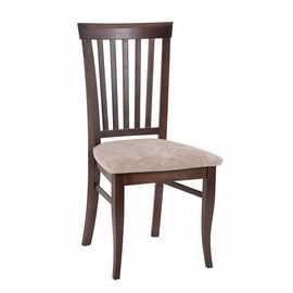 Стул полумягкий Лотос (Темный орех/ткань Опера беж) | Интернет магазин мебели и декора LifeDekor