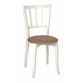 Стул Сальст (тон 308 слоновая кость/ткань Мерц белый) | Интернет магазин мебели и декора LifeDekor