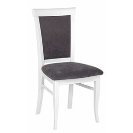 Стул мягкий Лотос (Белый/ткань Опера графайт) | Интернет магазин мебели и декора LifeDekor