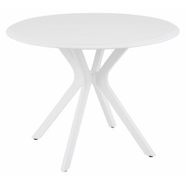 Стол Пекин (1000*1000+300/цвет столешницы Белый/цвет ножек Белый) | Интернет магазин мебели и декора LifeDekor