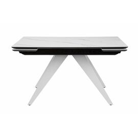 Стол Невада керамика (1400*820+300+300/керамика Baolai/цвет ножек Белый) | Интернет магазин мебели и декора LifeDekor