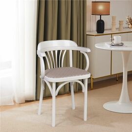 Стул Венский мягкий (слоновая кость, ткань 1 beige) | Интернет магазин мебели и декора LifeDekor