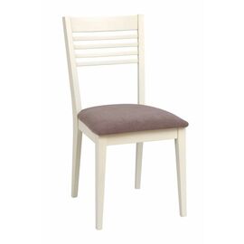 Стул "Эстель" (белый/ткань Santa Izumrud) | Интернет магазин мебели и декора LifeDekor