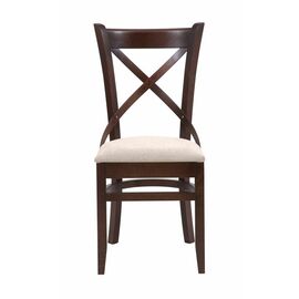 Стул "Хью" (темный тон/бежевый М02) | Интернет магазин мебели и декора LifeDekor