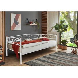 Кушетка Оптима Люкс (90х190/металлическое основание) Белый | Интернет магазин мебели и декора LifeDekor