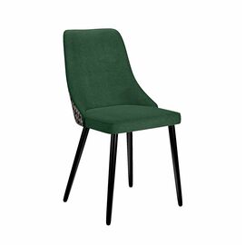 Стул DikLine 286 SB1/A2 зеленый, ножки черные | Интернет магазин мебели и декора LifeDekor