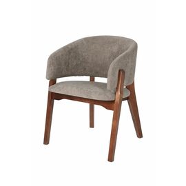 Кресло Милана (средний тон / ткань Т4 - т.бежевый) | Интернет магазин мебели и декора LifeDekor