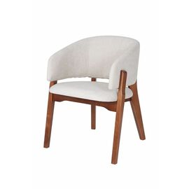 Кресло Милана (средний тон / ткань Т2 - ваниль) | Интернет магазин мебели и декора LifeDekor