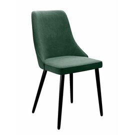 Стул DikLine 286 TW14 зеленый, ножки черные | Интернет магазин мебели и декора LifeDekor
