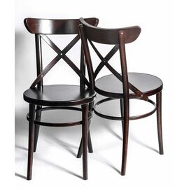 Стул венский Terra (темный орех) жесткое сиденье | Интернет магазин мебели и декора LifeDekor