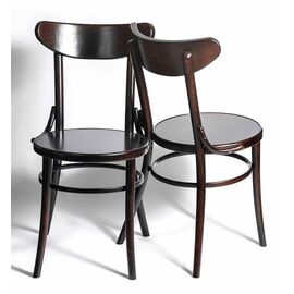 Стул венский Luna (темный орех) жесткое сиденье | Интернет магазин мебели и декора LifeDekor