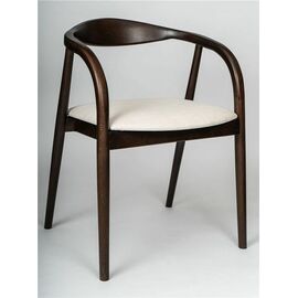 Полукресло венское Diona (темный орех/ткань Тесла 01) | Интернет магазин мебели и декора LifeDekor