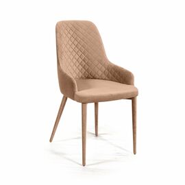 Стул Douglas ромб, бархат бежевый 5 | Интернет магазин мебели и декора LifeDekor