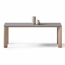 Стол обеденный Pluto (200) массив бук + пластик | Интернет магазин мебели и декора LifeDekor