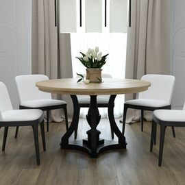 Стол Aspen 130, круглый, шпон | Интернет магазин мебели и декора LifeDekor