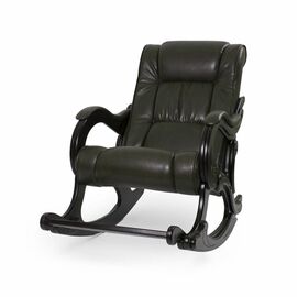 Кресло-качалка Сенатор 77 (Венге / Vegas Lite Black) | Интернет магазин мебели и декора LifeDekor