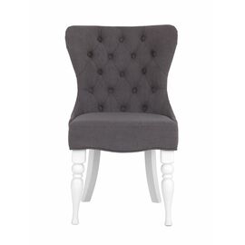 Кресло Вальс (эмаль белая / G21 - серый) | Интернет магазин мебели и декора LifeDekor