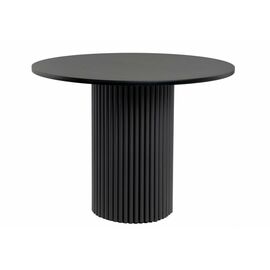 Стол деревянный Барел 90 черный / черный | Интернет магазин мебели и декора LifeDekor