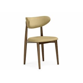 Стул деревянный Фарго бежевый / миланский орех | Интернет магазин мебели и декора LifeDekor