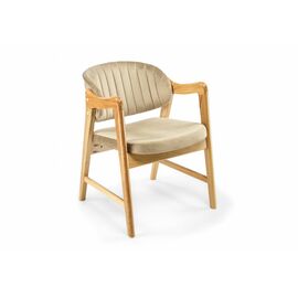 Стул деревянный Никсон ткань В15 / дубовый | Интернет магазин мебели и декора LifeDekor