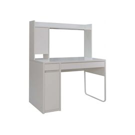 Компьютерный стол Сити-12 белый шелк | Интернет магазин мебели и декора LifeDekor