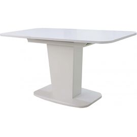 Стол деревянный раскладной Рондо-2 белый шелк | Интернет магазин мебели и декора LifeDekor