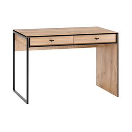 Стол деревянный Брут 6 крафт золотой / черный | Интернет магазин мебели и декора LifeDekor