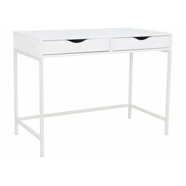 Компьютерный стол Дейл белый шелк | Интернет магазин мебели и декора LifeDekor