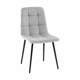 Стул Одди NEW велюр светло-серый | Интернет магазин мебели и декора LifeDekor